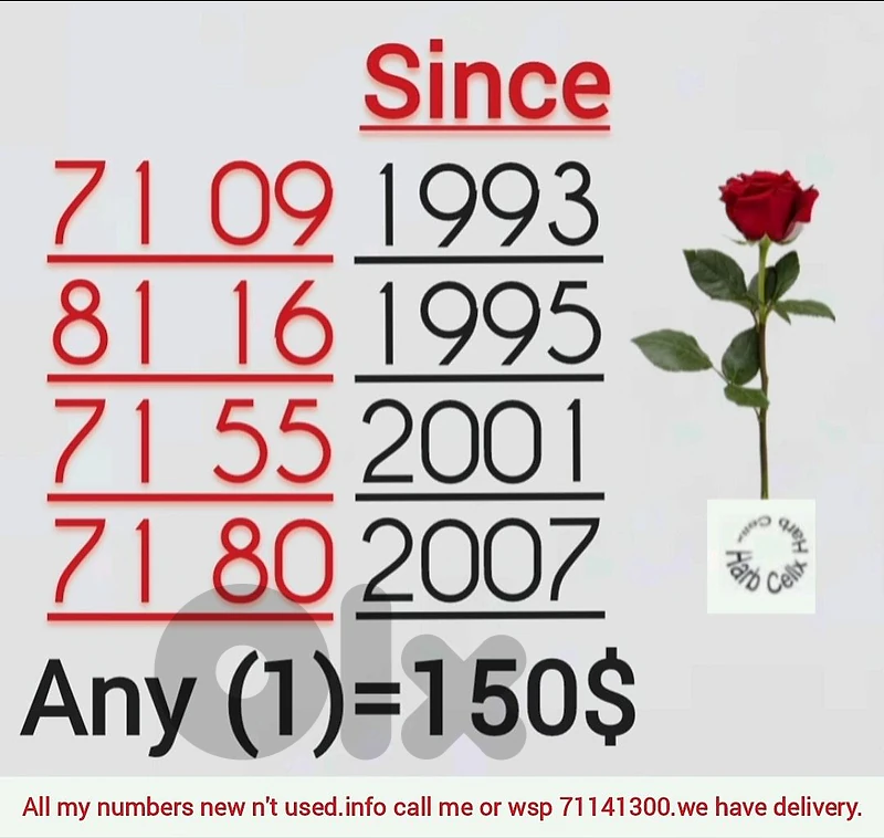Special date  Numbers & price  Recharge أرقام مميزة والسعر كذالك