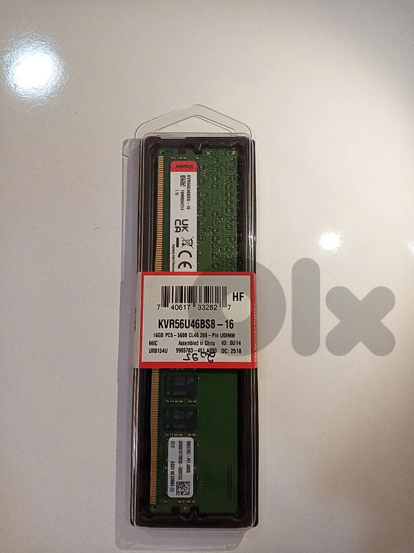 Kingston DESKTOP RAM 16GB DDR5 5600MHZ