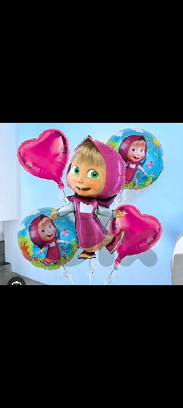 Masha and bear birthday theme