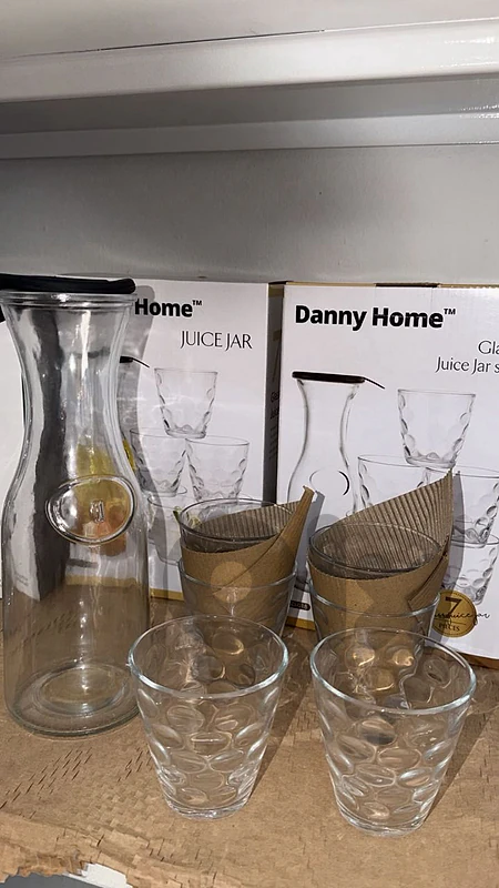 Danny Home Glass Juice jar set