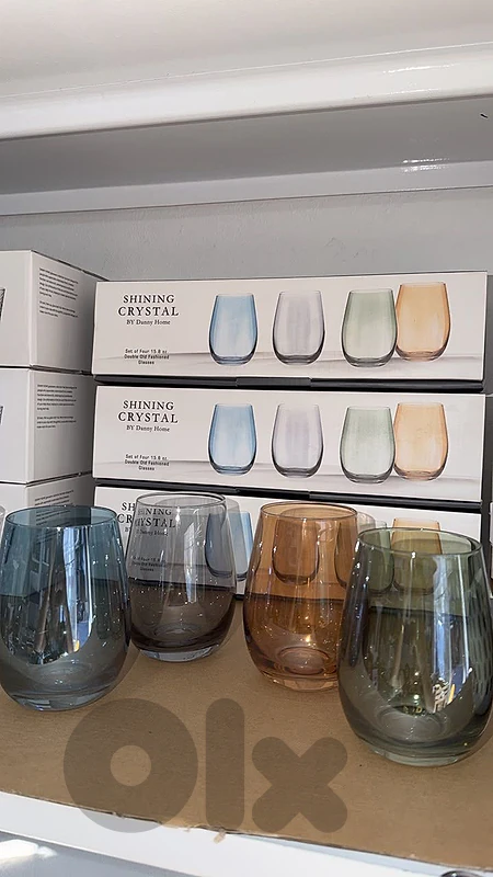 Danny Home crystal glass cups