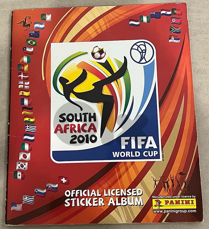Panini World Cup 2010 album Complete