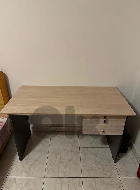 Study Desk and Storage Cabinet