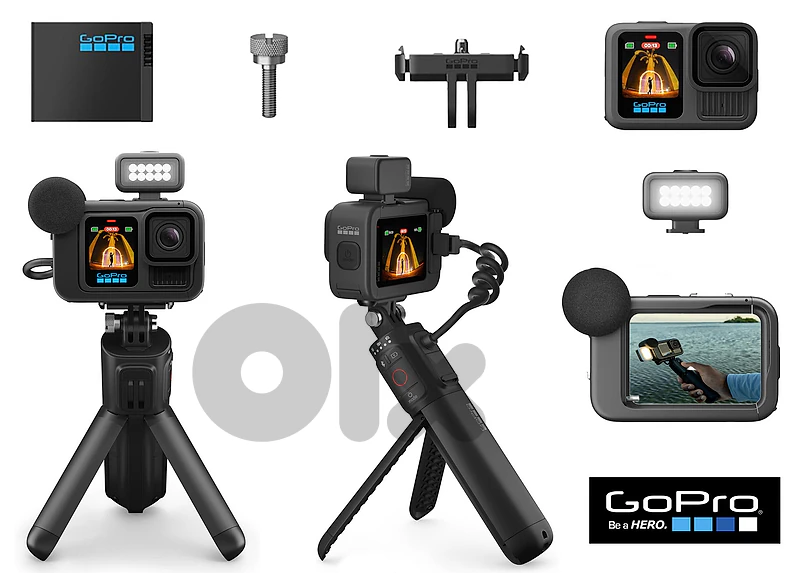 GoPro HERO13 Black Creator Edition 5K Video, 27MP, 2.5h Battery