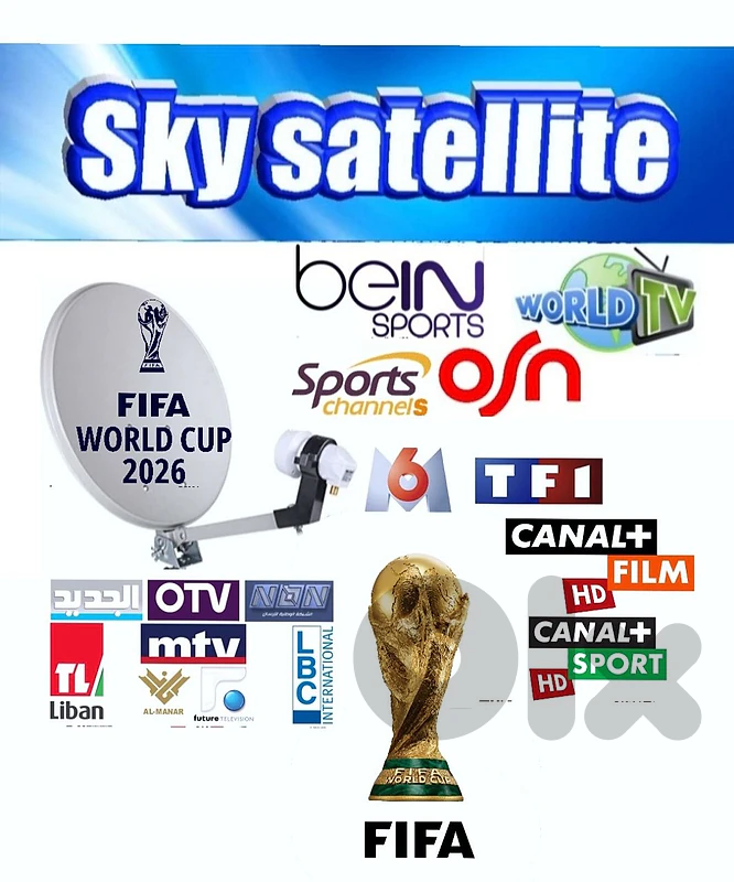 SATELLITE RA-VY75 تركيب دش برمجة تصليح صيانة