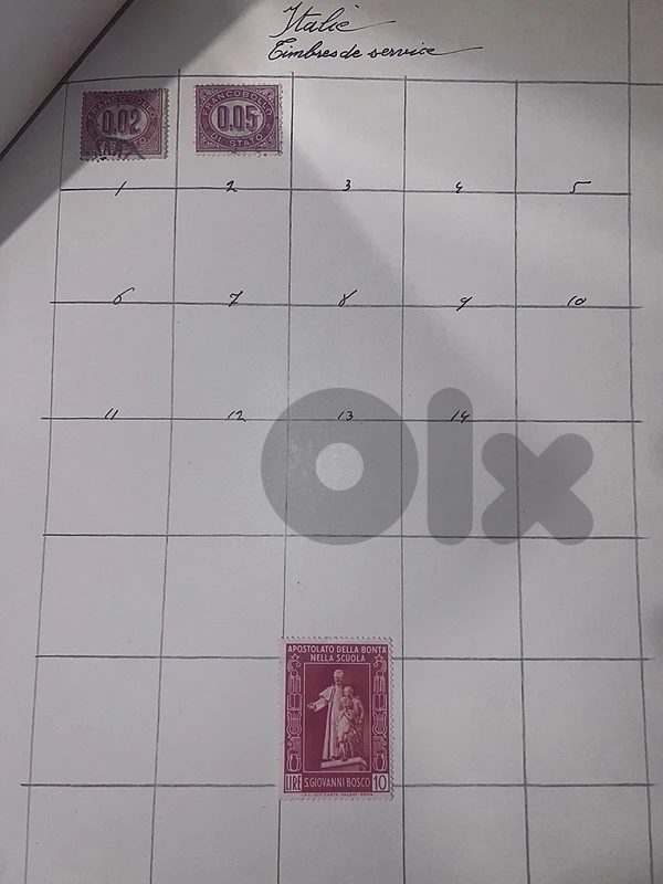 Italy stamps