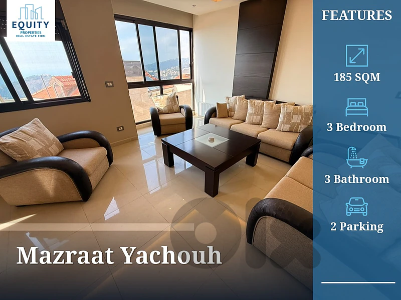 Furnished 185 SQM Duplex For Rent In Mazraat Yachouh #JH18111