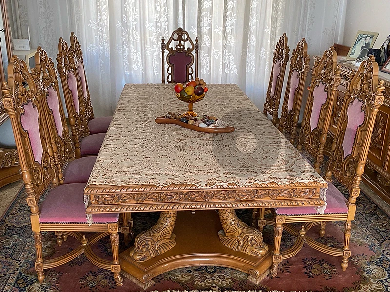 antique vintage dinning room