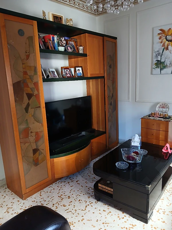 TV unit, book shelves and dressoire