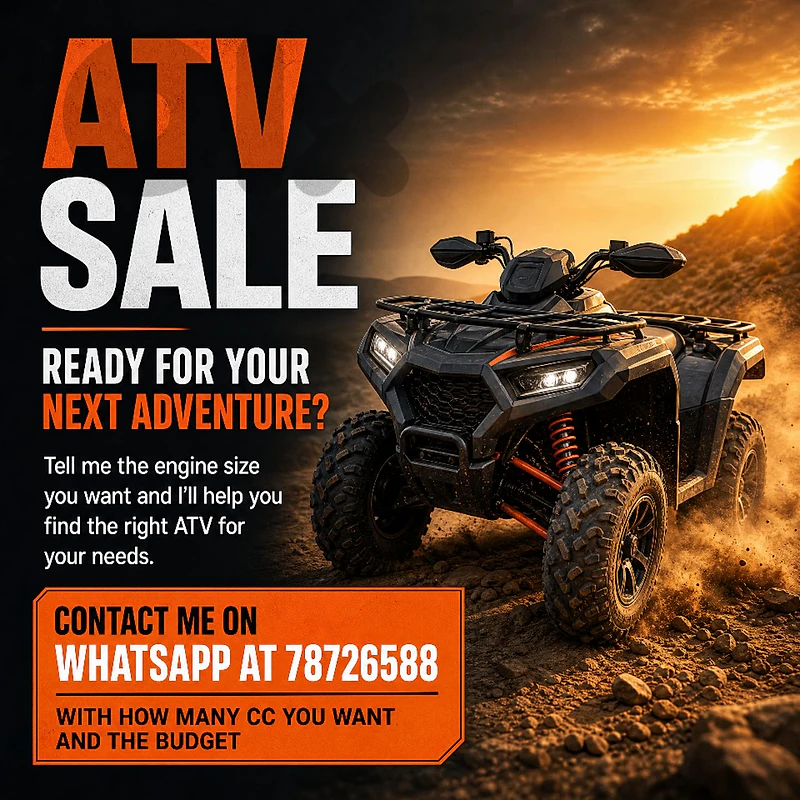 ATVS for sale - excellent condition