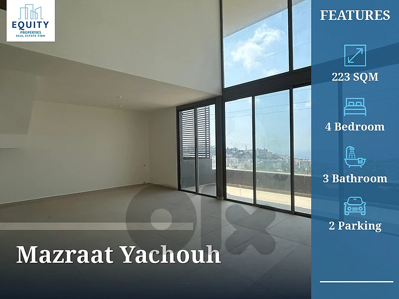 223 SQM Duplex For Sale In Mazraat Yachouh #JB18711