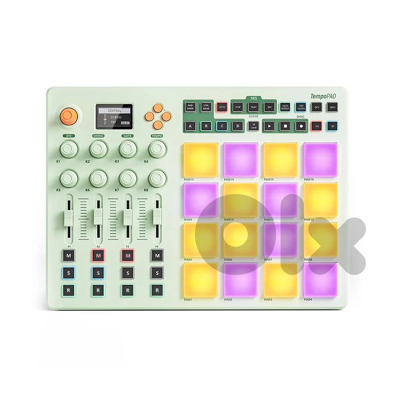 Synido TempoPAD C16 Wireless MIDI Controller Bluetooth Beat Maker MIDI