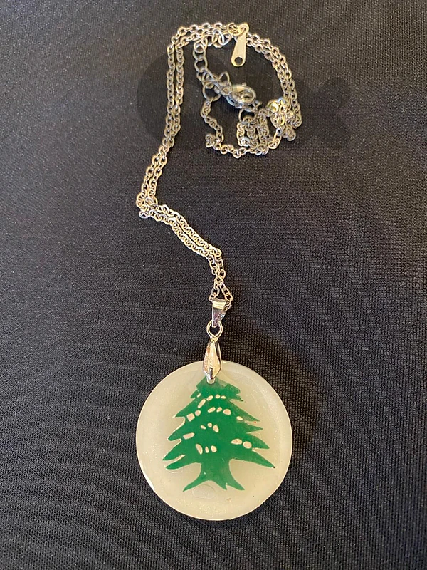 Cedar of Lebanon Necklce