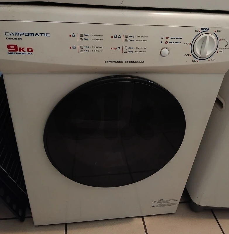 Campomatic 9kg mechanical Dryer