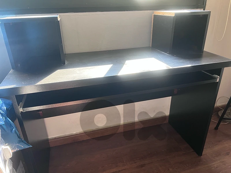 Black Study / Music Production Desk for Sale 🎹🖥️
