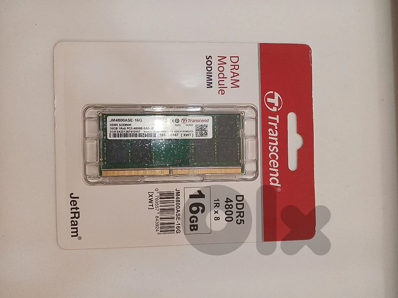 Transcend 16GB DDR5 Laptop Ram