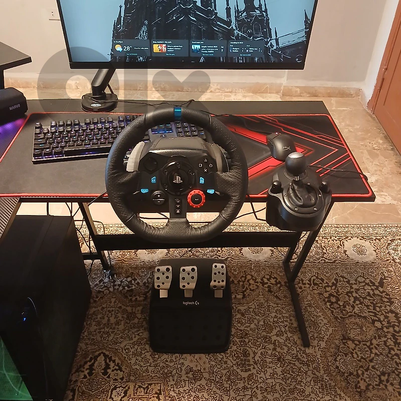 G29 Logitech wheel + padels + manual shifter