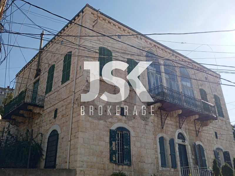 L22354 Traditional House With Sea View For Sale In Ghazir