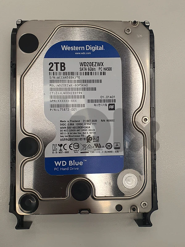Seagate Desktop HDD, Western Digital (WD) Blue, each one 115