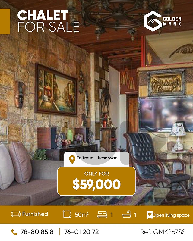 GMK267SS - Chalet For Sale In Faitroun  - شاليه للبيع في فيطرون