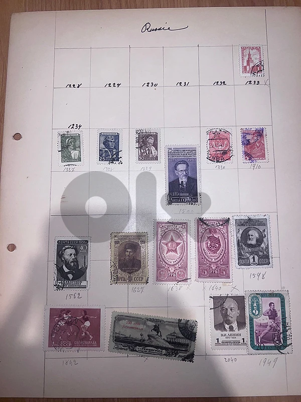 Russia stamps