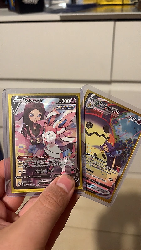 sylveon and mimikuy alt art