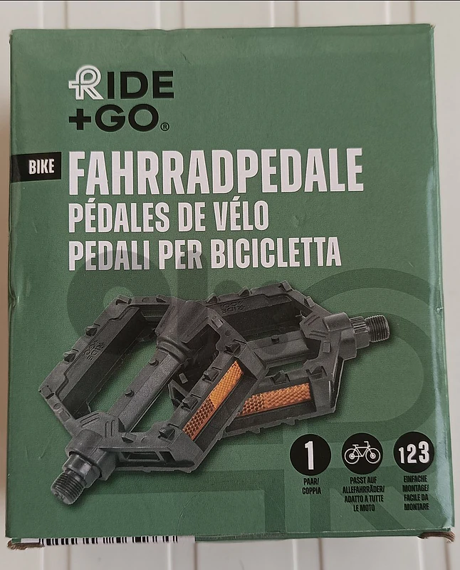 ride+gi bicycle pedals