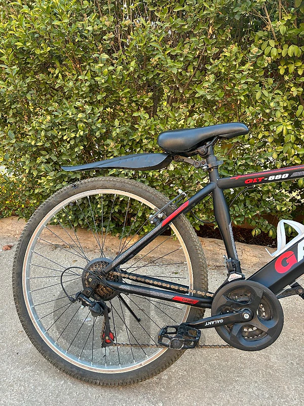 Black and Red Bicycle Black and Red Bicycle