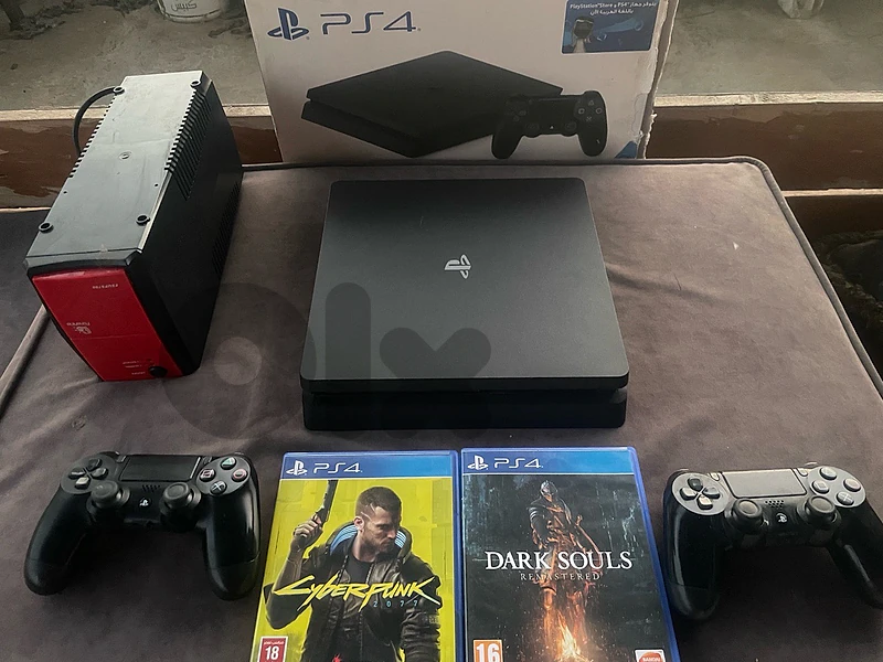 ps4 slim b3da jdide and ups