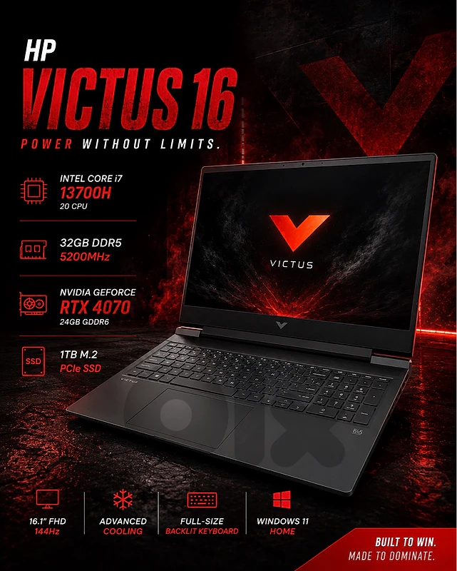 HP VICTUS RTX 4070 24 GB