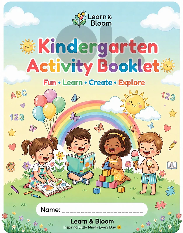 Kindergarten Activity Booklet