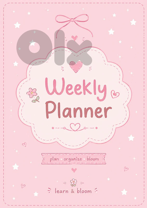 Weekly planner