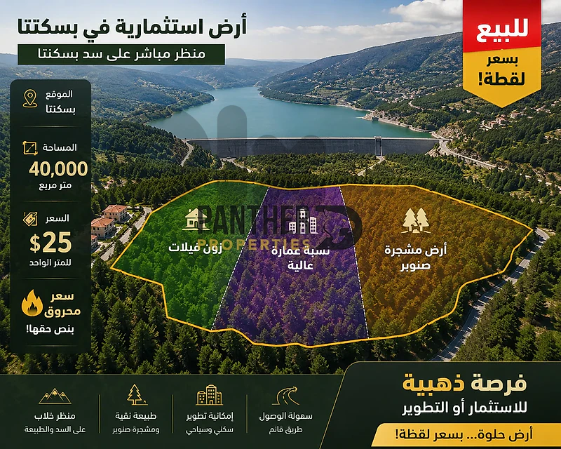 Land for sale in Baskinta Ref#BK171