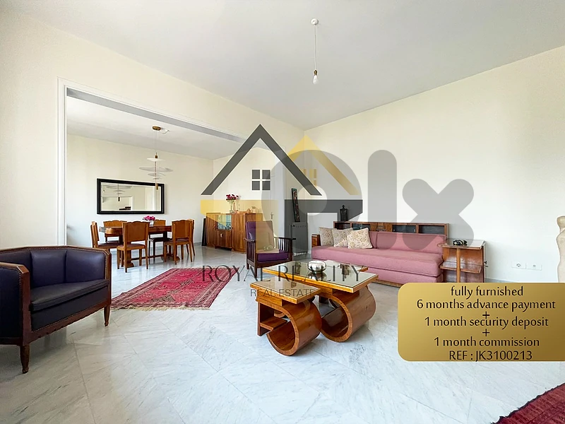 apartment for rent in Achrafieh -JK شقة للايجار في الاشرفية