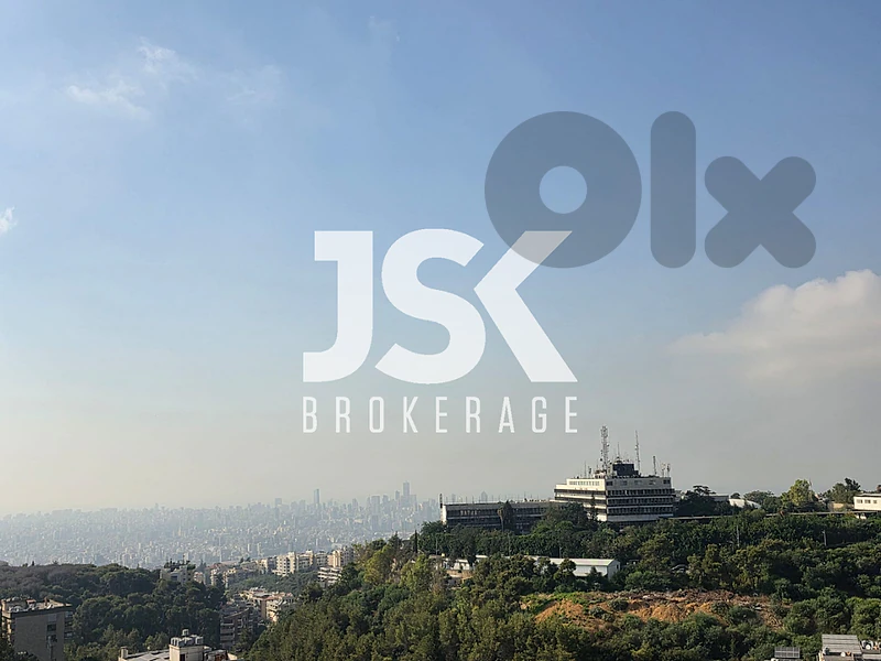 L22440 Luxurious Apartment with Panoramic View For Sale in Baabda