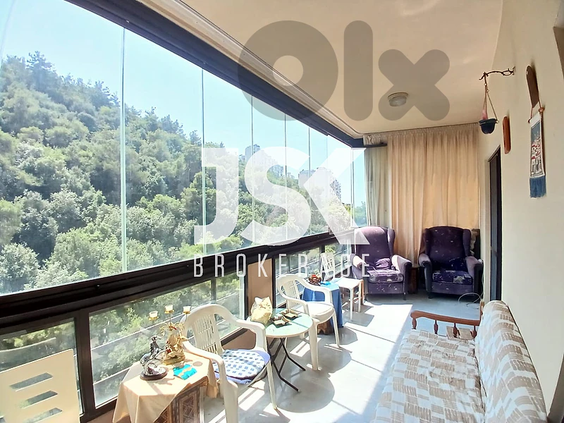 L22443 Apartment With Mountain View For Sale in Dbayeh