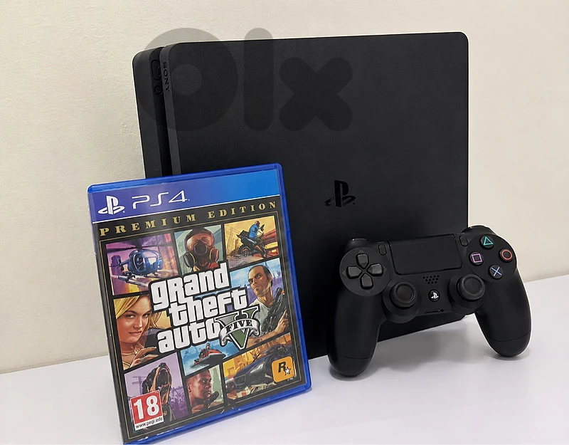 ps4 slim 500Gb 1 Joystik 1 Game