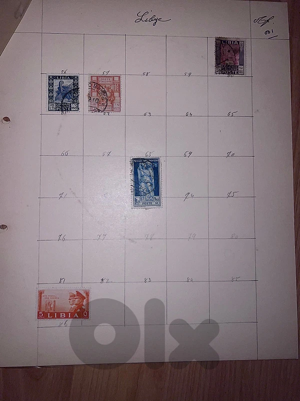 Libya stamps