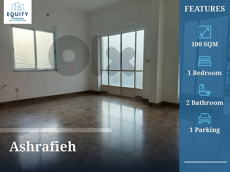 100 SQM Apartment For Rent In Ashrafieh #HT21424