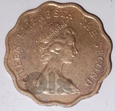 scarce British - Hongkong coin