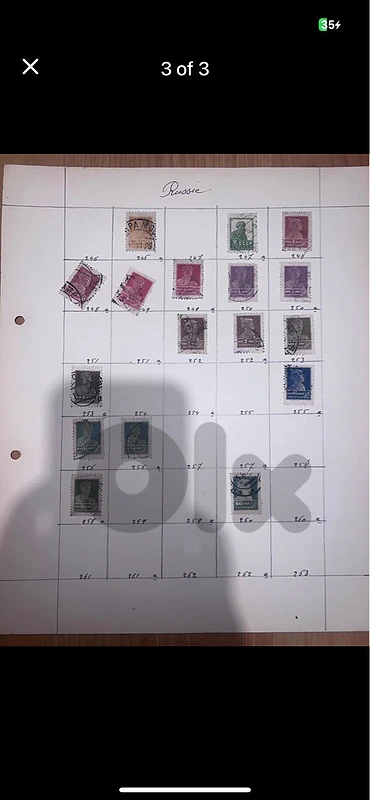 Russia stamps