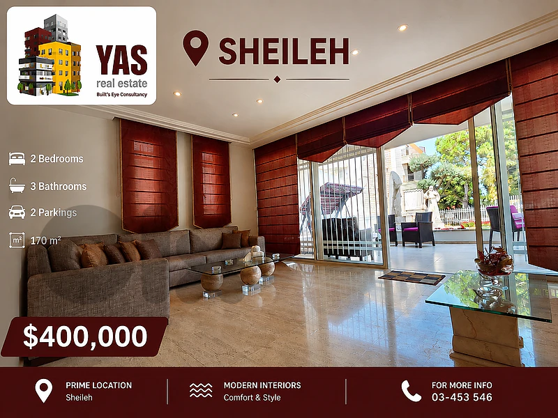 Sheileh 170m2 | 200m2 Terrace | View | Classy Street | TO