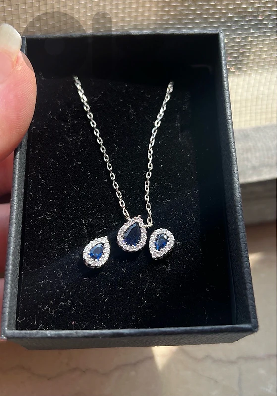 set earrings and necklace