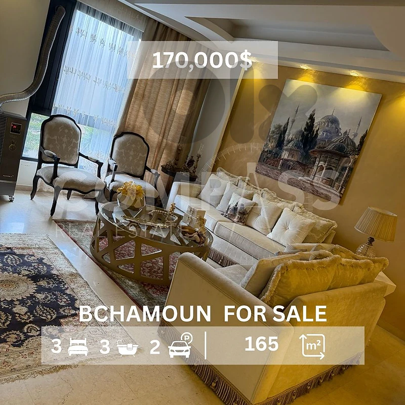 Luxury Apartment for sale in Bchamoun