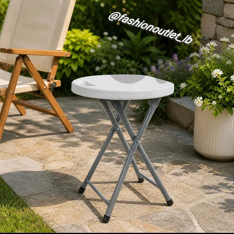 PORTABLE FOLDING STOOL YOUR PERFECT EXTRA SEAT