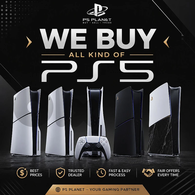 🎮 WE BUY ALL KINDS OF PS5! 🎮