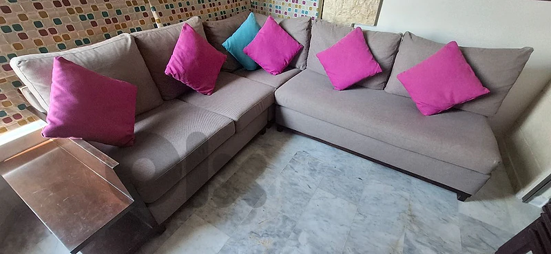 L - shape sofa mase by Mobilitop
