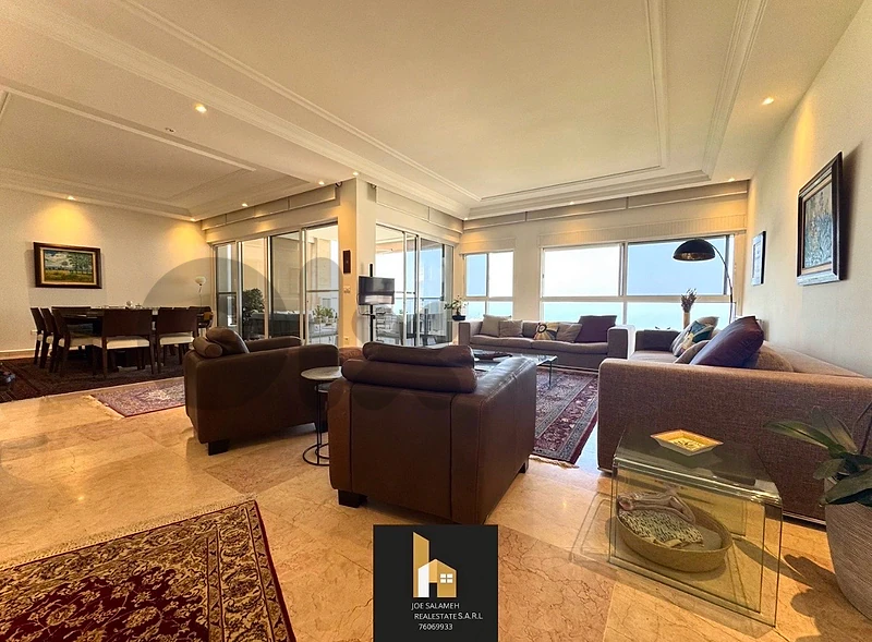 High End finishing 250m2 Apartment for sale in Sahel Alma Sea View