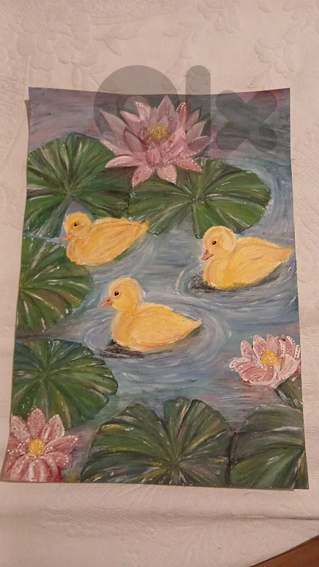 Duckies painting