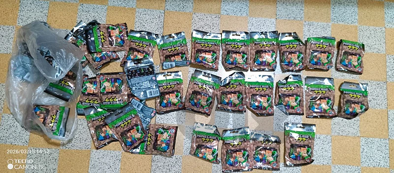 jada Minecraft metal nano figures mystery